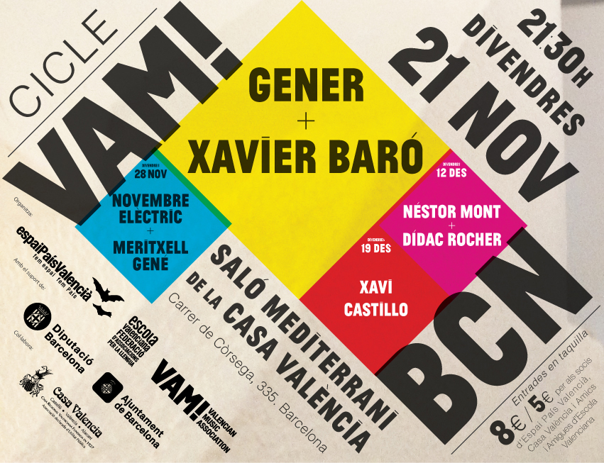 Cartell VAM-BCN 21 nov