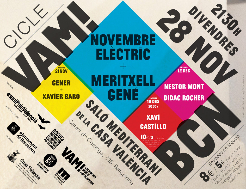 Cartell VAM-BCN 28 nov