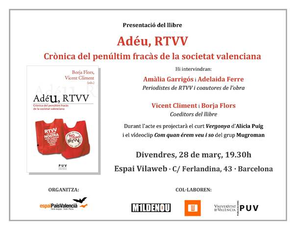 Llibre ADEU RTVV