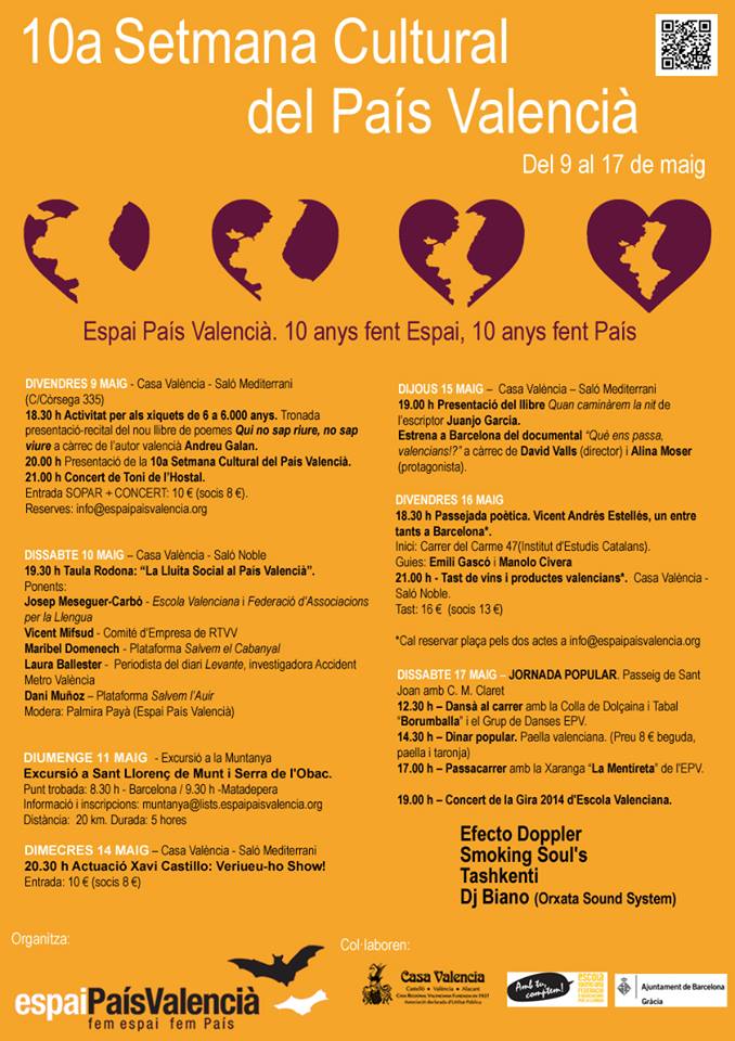 Cartell 10a Setmana Cultural