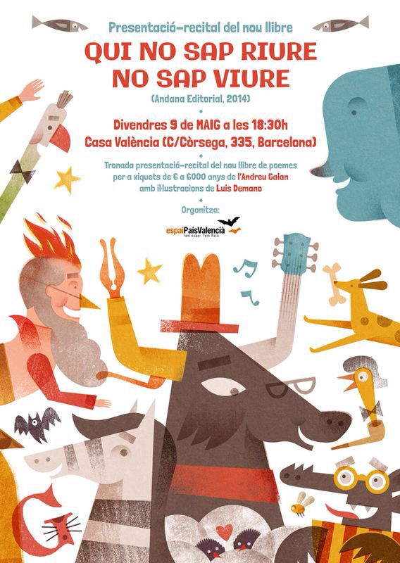 cartell presentació llibre